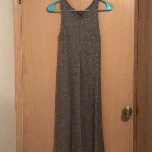 Gray straight cut dress